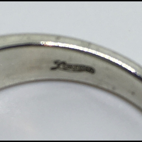 Lorenzo Sterling Silver & 18k Amethyst Ring, Sz 7 - Picture 4 of 5